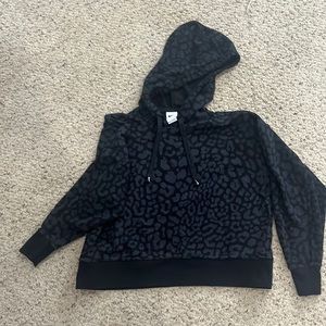 Nike hooded crop sweatshirt
